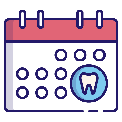 Dental appointment calendar cartoon image TeethAreNotTools.com